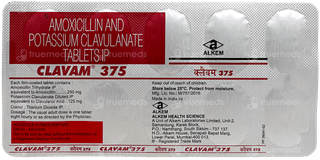 Clavam 375 Tablet 10